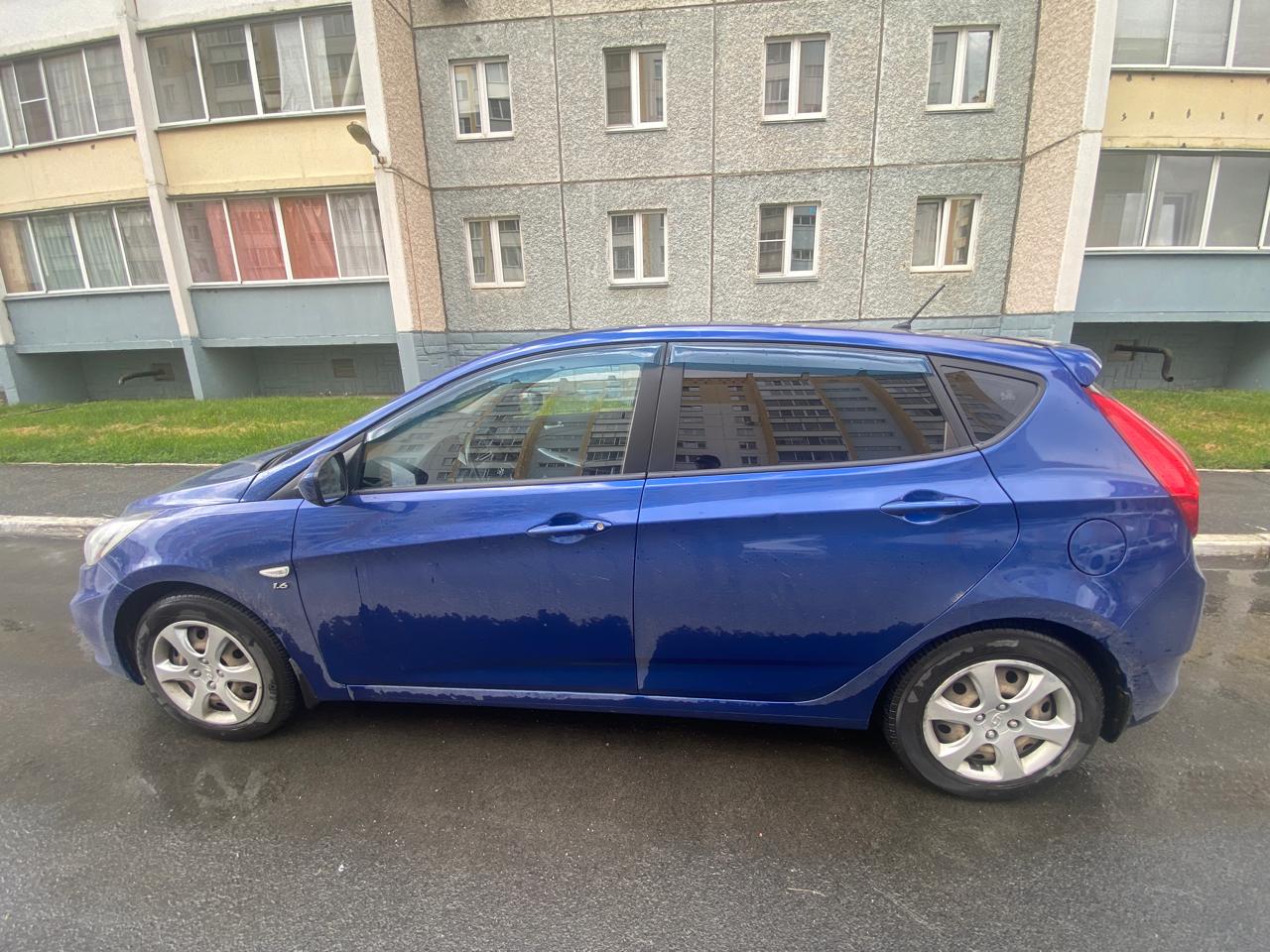 Автомобиль легковой Hyundai Solaris г/н Н207ОТ174 Z94CT51DBCR050994